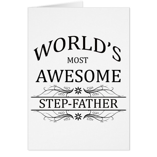 World's Most Awesome Step-Father (Front)