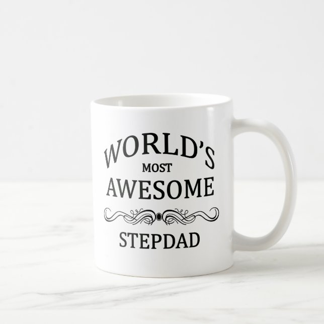 World's Most Awesome Stepdad Coffee Mug (Right)