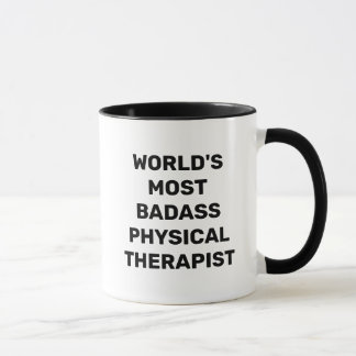World's Most Badass Physical Therapist Coffee Mug