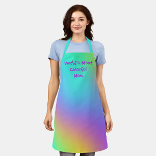 World's Most Colourful Mum Apron