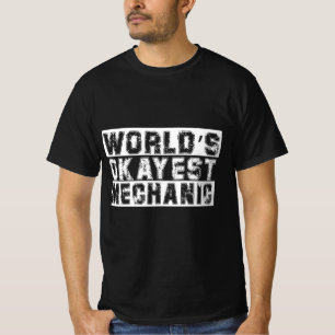 World's Okayest Auto Mechanic T-Shirt