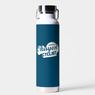 World's Okayest Cyclist Water Bottle