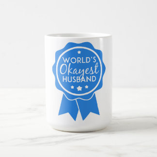 World's Okayest Husband Coffee Mug