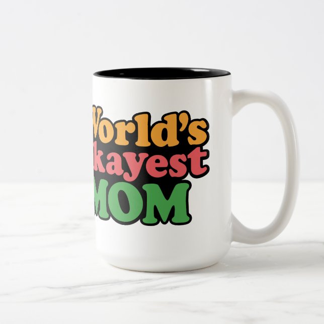 World's Okayest Mum Mug (Right)