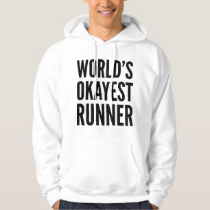 World's Okayest Runner Hoodie