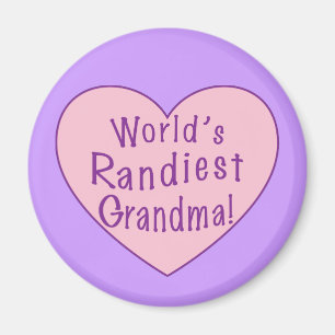 World's Randiest Grandma Magnet