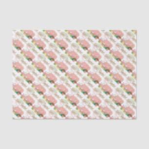World's Sweetest Aunt Cupcake Pattern Tissue Paper