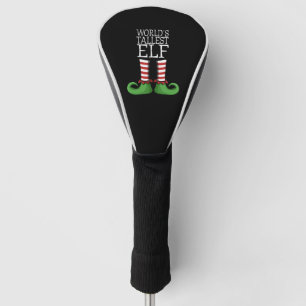Worlds Tallest Elf Christmas Costume Design Golf Head Cover