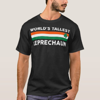 Worlds Tallest Irish Shamrock St Patricks Day  T-Shirt