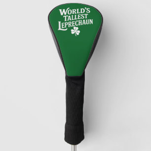 World's Tallest Leprechaun Irish St Patrick's Day Golf Head Cover