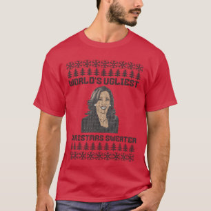 Worlds Ugliest Christmas Political Election friend T-Shirt