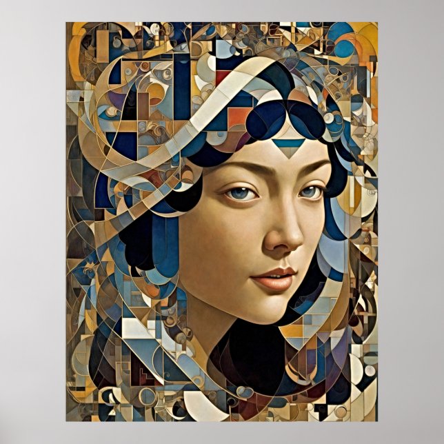 Worlds Within Worlds: Vermilion Hyper-Realism Poster (Front)