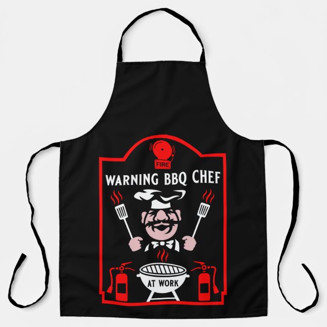 World's Worst BBQ Cook Apron (Front)