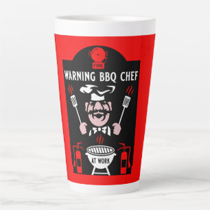World's Worst BBQ Cook Latte Mug