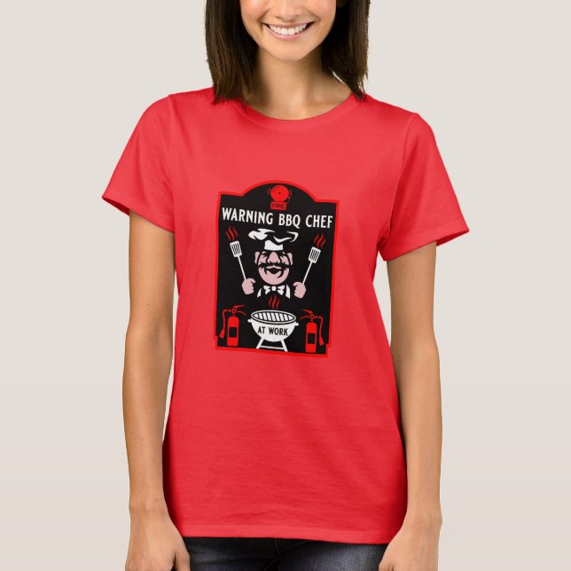 World's Worst BBQ Cook T-Shirt (Front)