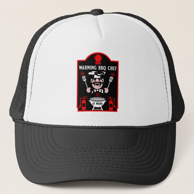 World's Worst BBQ Cook Trucker Hat (Front)