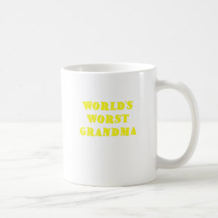 Worlds Worst Grandma Coffee Mug