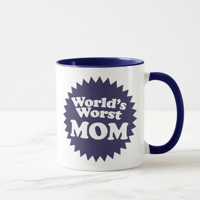 World's Worst Mum Mug (Right)
