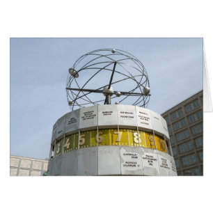 Worldtime Clock in Berlin