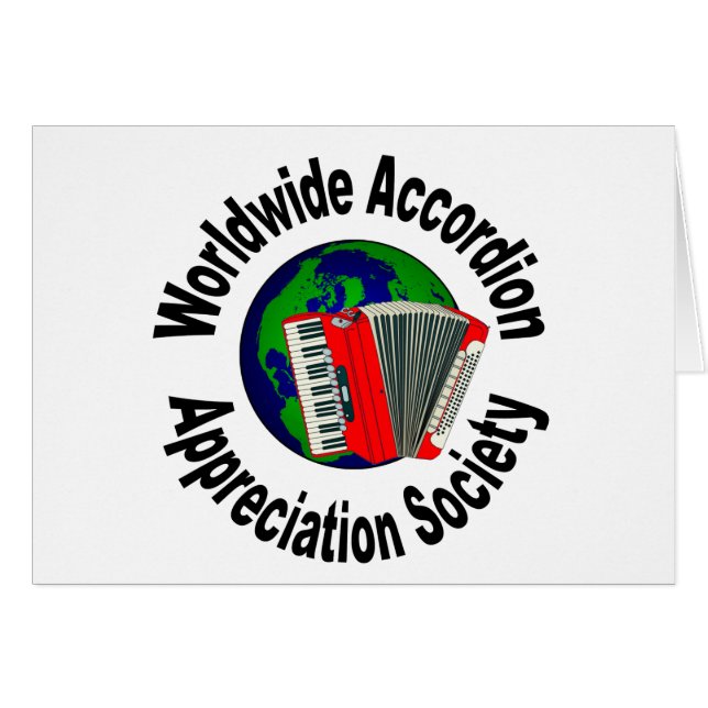 Worldwide Accordion Appreciation Society (Front Horizontal)
