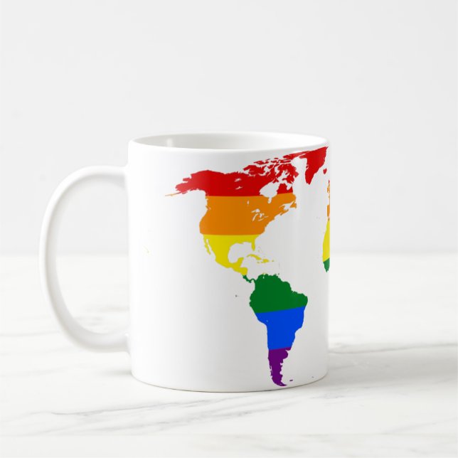 Worldwide Pride Coffee Mug (Left)