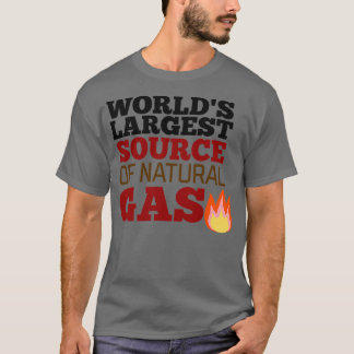 Worldx27s Largest Source of Natural Gas 12 T-Shirt