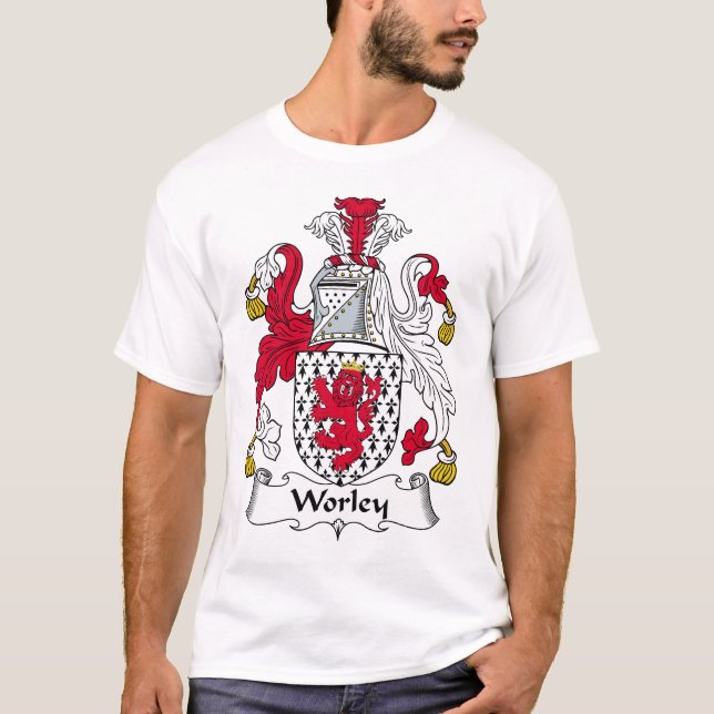 Worley Family Crest T-Shirt (Front)