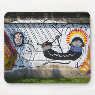 Worm Girl Mouse Pad