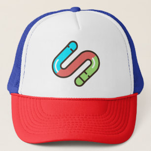 worm trucker hat