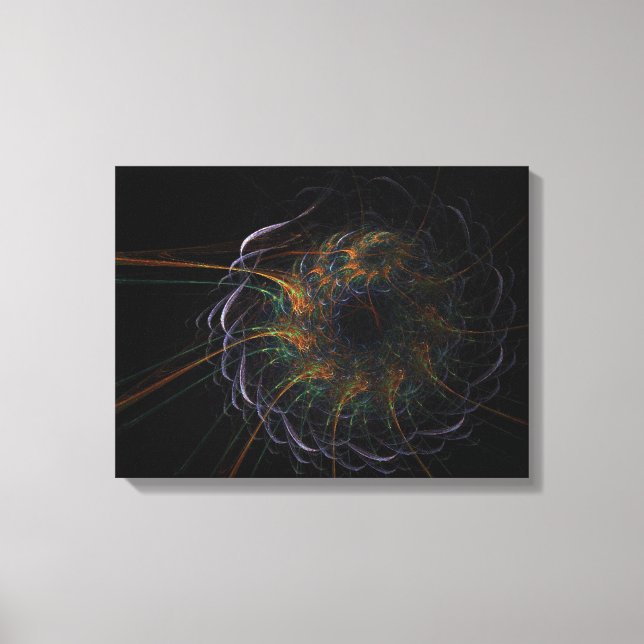 Wormhole Canvas Print (Front)