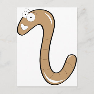 worms postcard