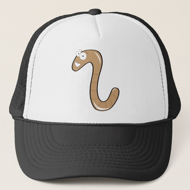 worms trucker hat (Front)
