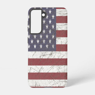 Worn American Flag Samsung Galaxy Case