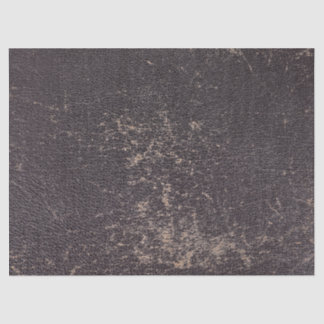 Worn Black Leather Background Tissue Paper