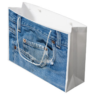 Worn Jeans Gift Bag - Large