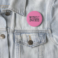 Worn out and scratched text Workout 247365 pink