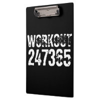 Worn out and scratched text Workout 247365 white