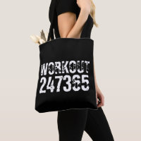 Worn out and scratched text Workout 247365 white