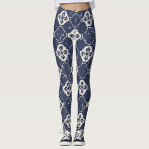 Worn Out Flowers: Vintage Seamless Leggings
