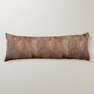 Worn pine board body cushion