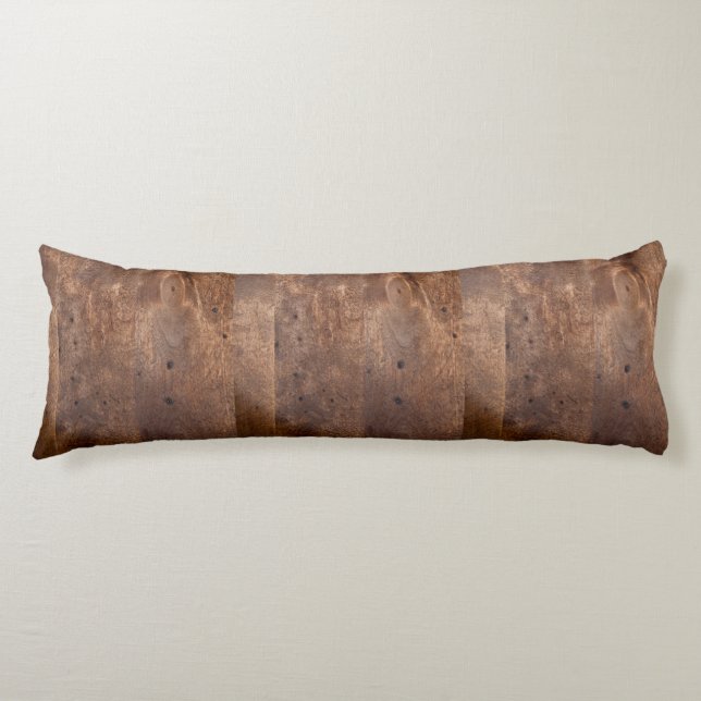 Worn pine board body cushion (Front)