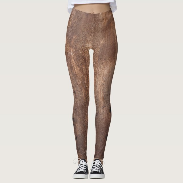Worn pine board leggings (Front)