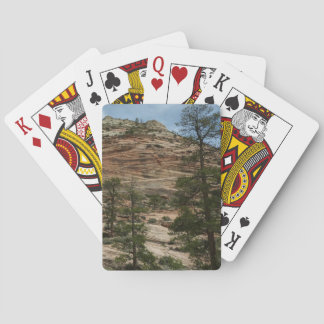 Worn Rock Walls in Zion National Park Playing Cards