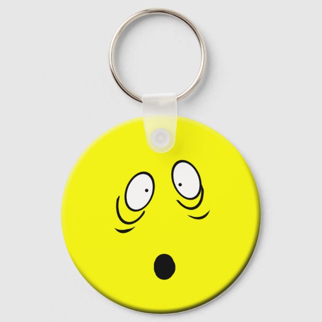 Worried Keychain (Front)