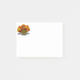 Worried Thanksgiving Turkey Post-it Notes