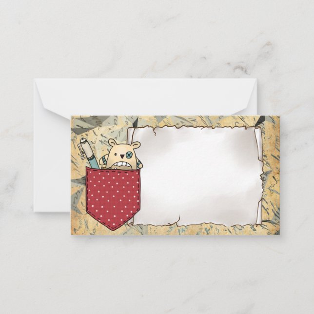 Worry Eater Pocket Card (Front)