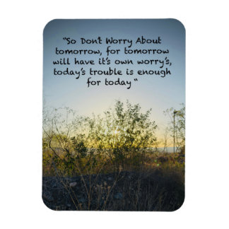 Worry not magnet