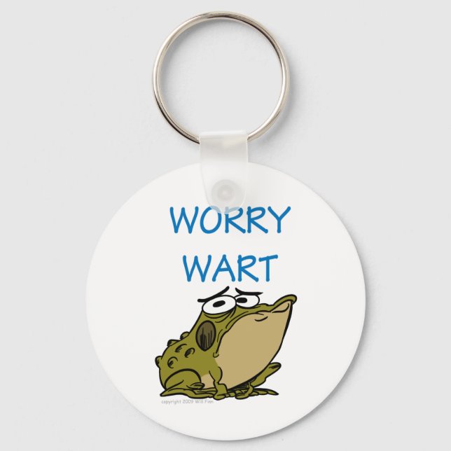 WORRY WART KEY RING (Front)