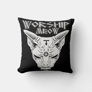 Worship Meow Cushion
