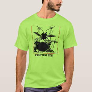 Worship Music Rocks T-Shirt